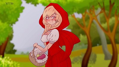 little red riding bondage mask scolded a weirdo who torn up a tree and let him know a woman's body !Hentai animation Parody ! 2025