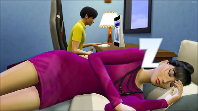 Japanese Son Fucks Sleeping Japanese Mom After Falling Asleep In His Gamer Son Bed And Watching TV And  Son Watching Porn Videos Masturbating Next To Her - Family Sex Taboo - Adult Movie - Forbidden Sex | Japanese Mom And Son Story