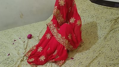 Desi Indian village bhabhi after second day marid hook-up with dever clear Hindi audio