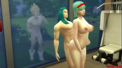 Dragon Ball Parody Bulma fantastic mother torn up by her son Trunsk hubby Asleep Netorare anime porn