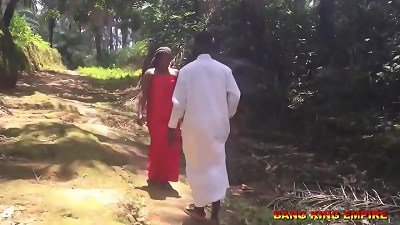REVEREND FATHER-CAUGHT banging AN AFRICAN queen ON HIS WAY TO EVANGELISM - HER CHARM CAUGHT HIM AND HE tempt HER INTO THE forest AND fuck HER ON xxx ravaging