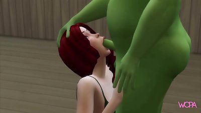 [TRAILER] Shrek fucking queen Fiona hard - Parody animation