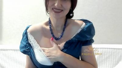 nasty deep-throaters mommy took off her stunning long evening dress and got doggie because she wants a young pecker in her donk opened for plowing / Angela-MILF